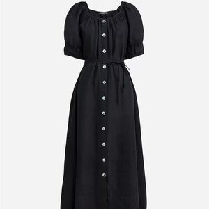 A-line silhouette. Brand new J crew linen dress